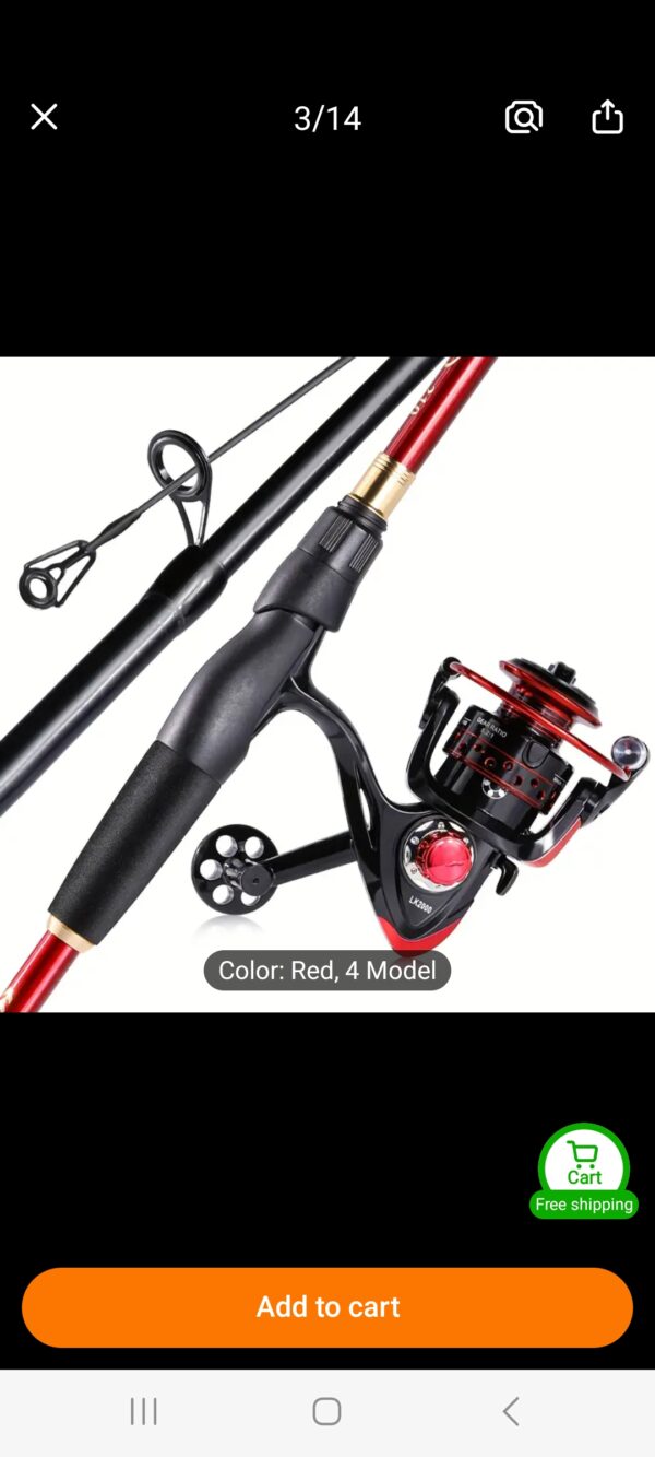 Fishing rod and reel - Image 2